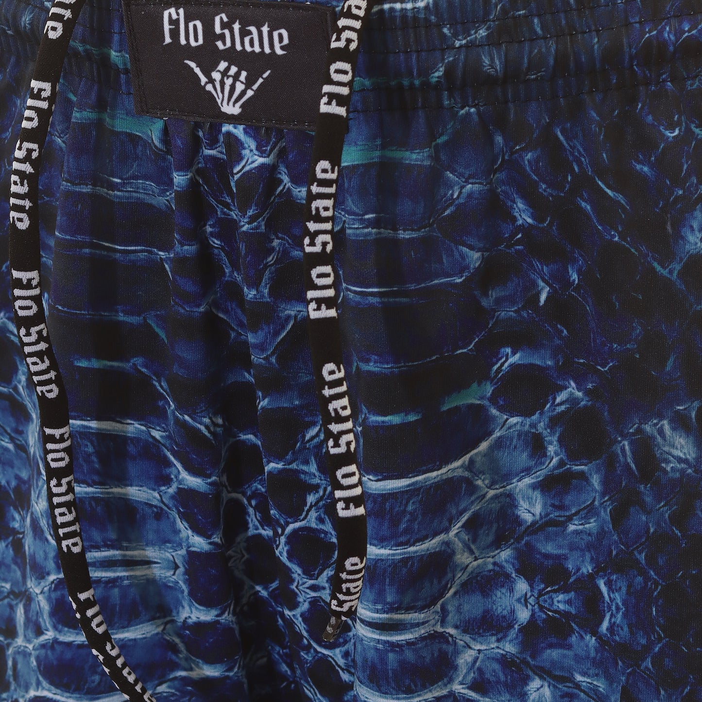Blue Snakeskin Jiu Jitsu No Gi & Grappling Shorts