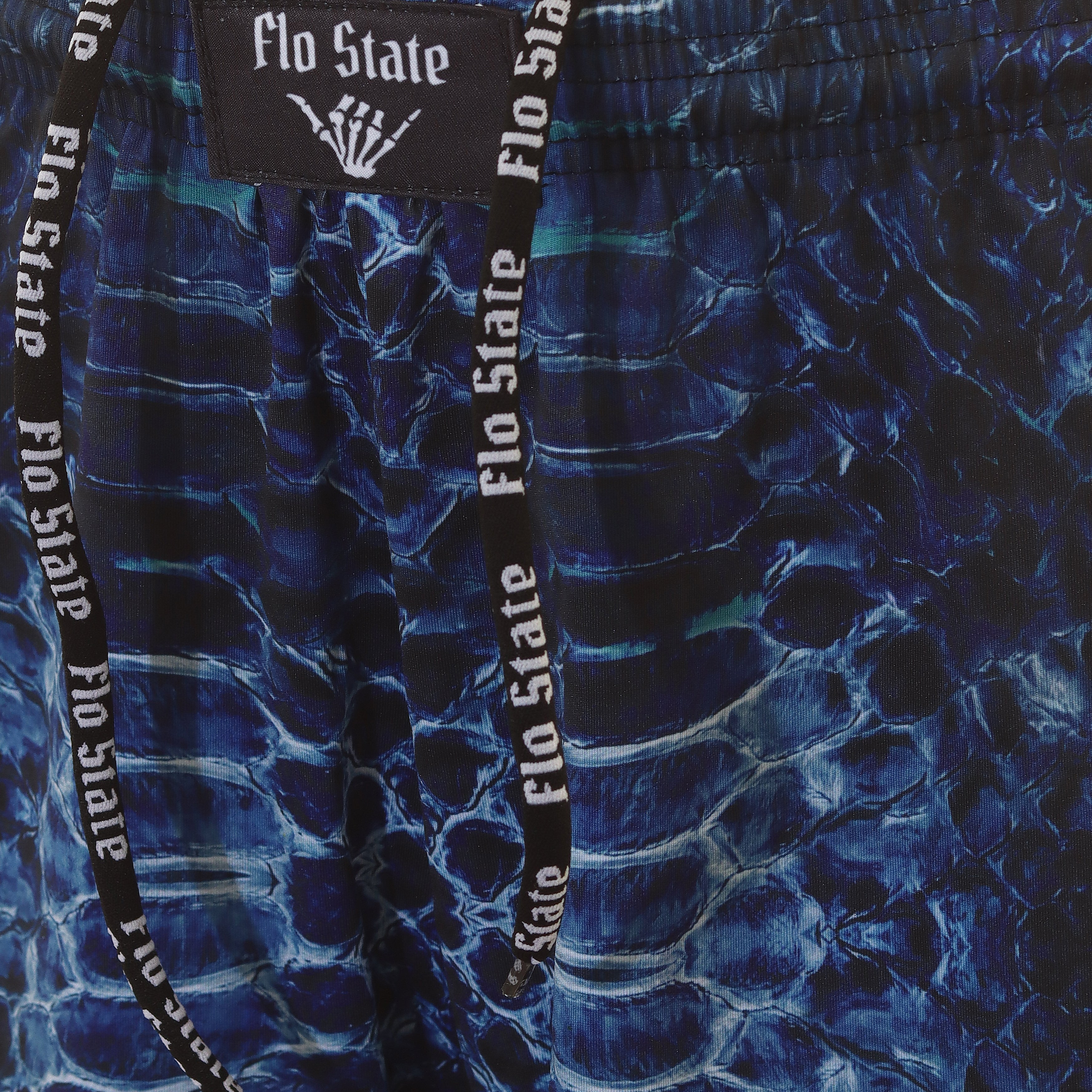 Blue clearance snakeskin shorts